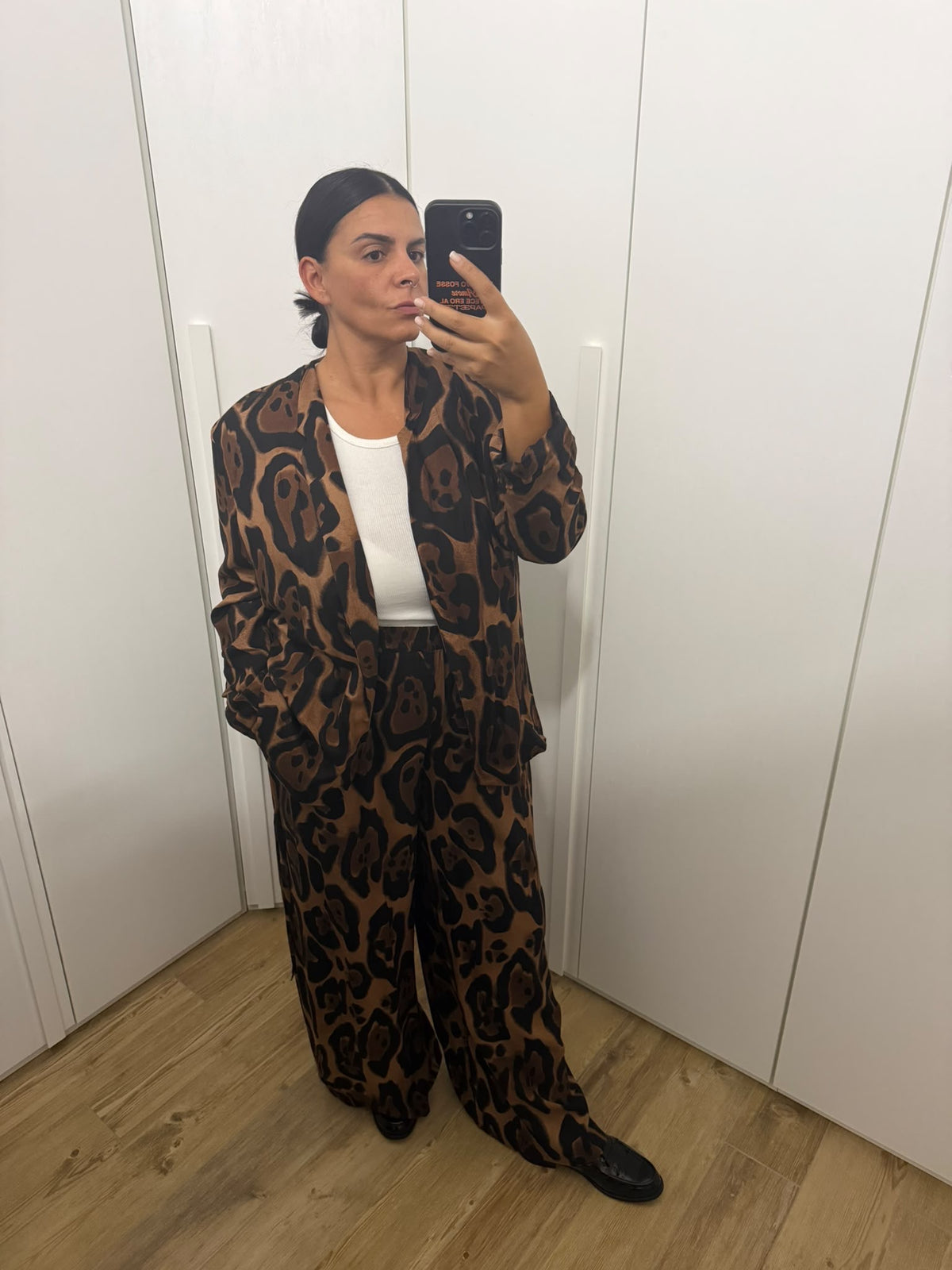 Pantalone Palazzo Stampa Maculata ART.STS7441 SUSYSTAR