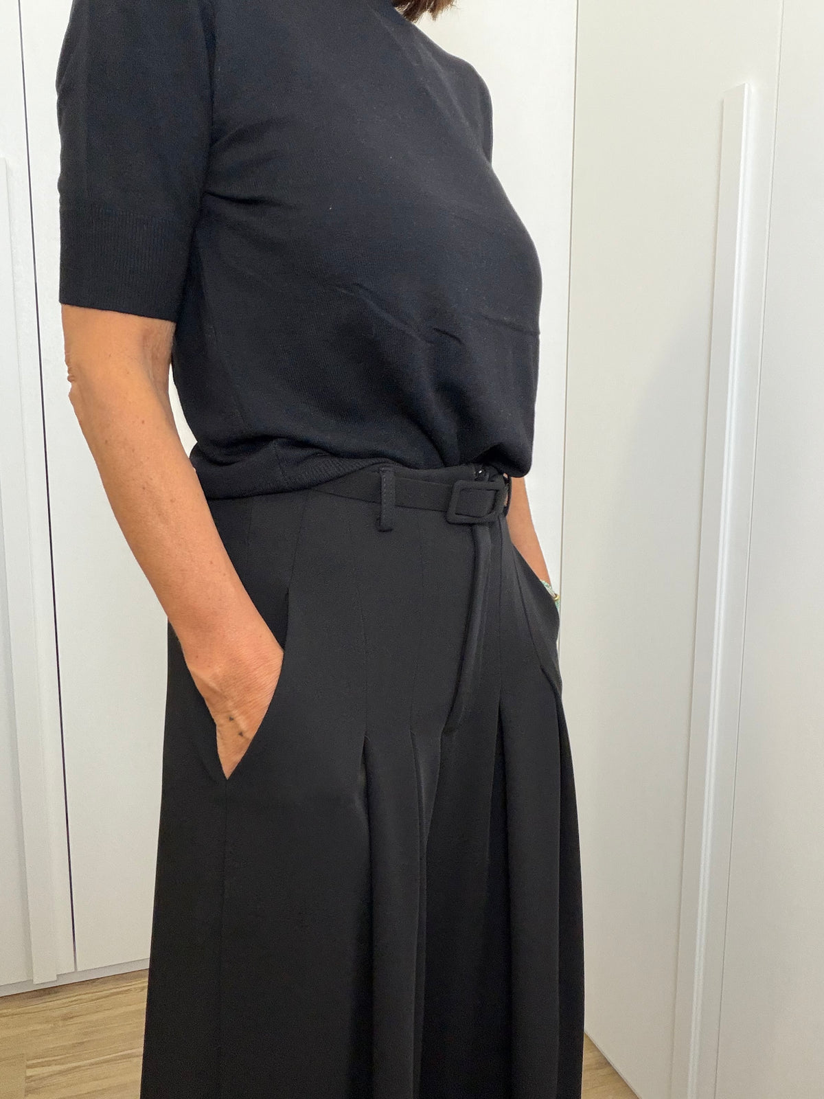 Pantalone Sartoriale Palazzo con Cintura