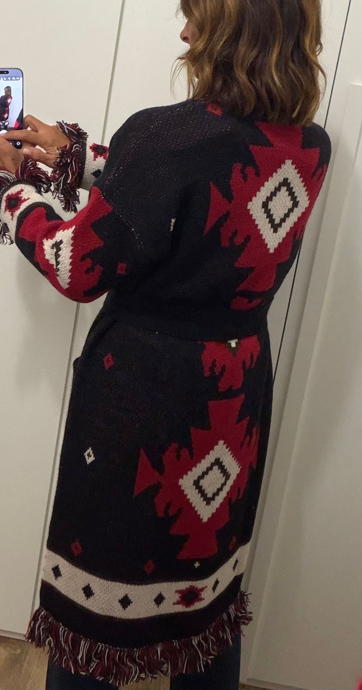 Cardigan jacquard SUSYMIX