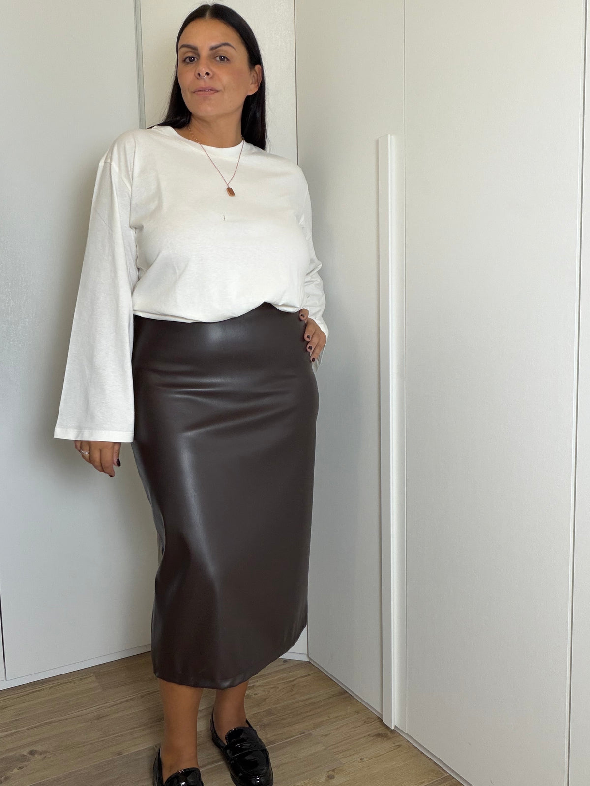 Longuette Ecopelle Curvy ART.ST2358P SUSYSTAR