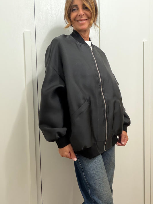 Bomber con interno maculato