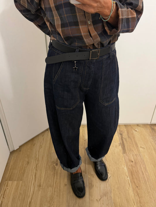 Jeans stellina ovetto