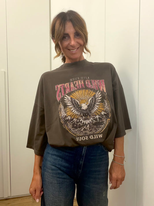T-shirt Manica Corta Aquila