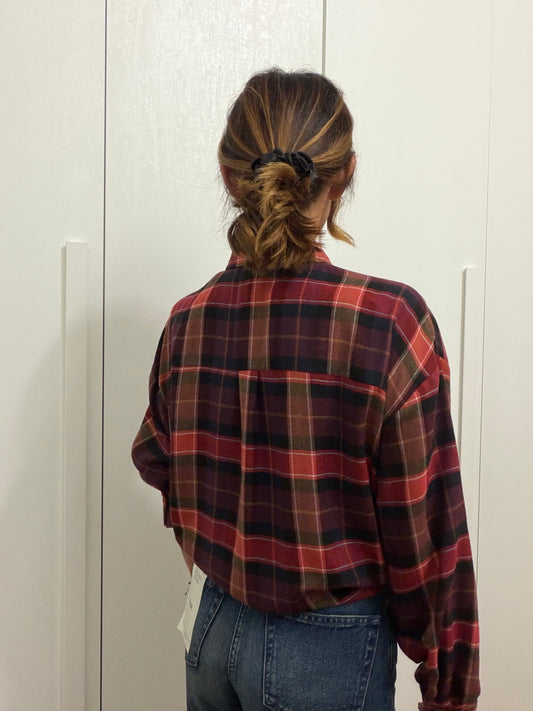 Camicia lunga check
