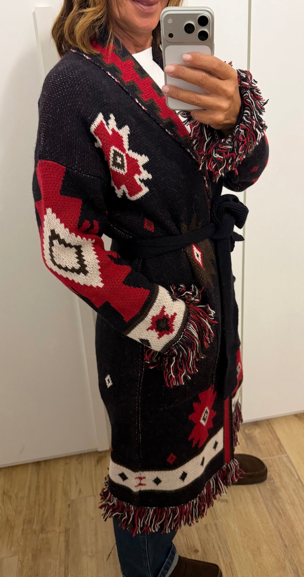 Cardigan jacquard SUSYMIX