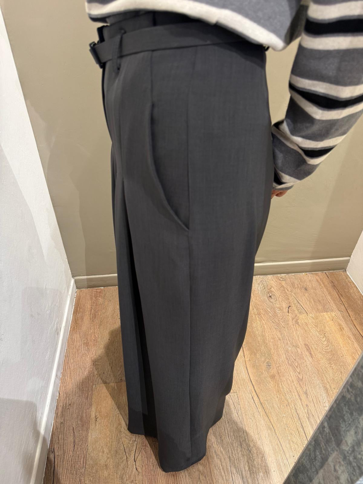 Pantalone Sartoriale Palazzo con Cintura