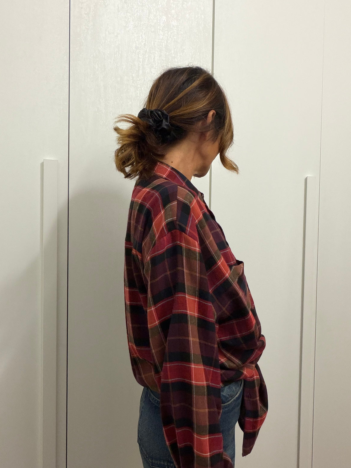 Camicia lunga check