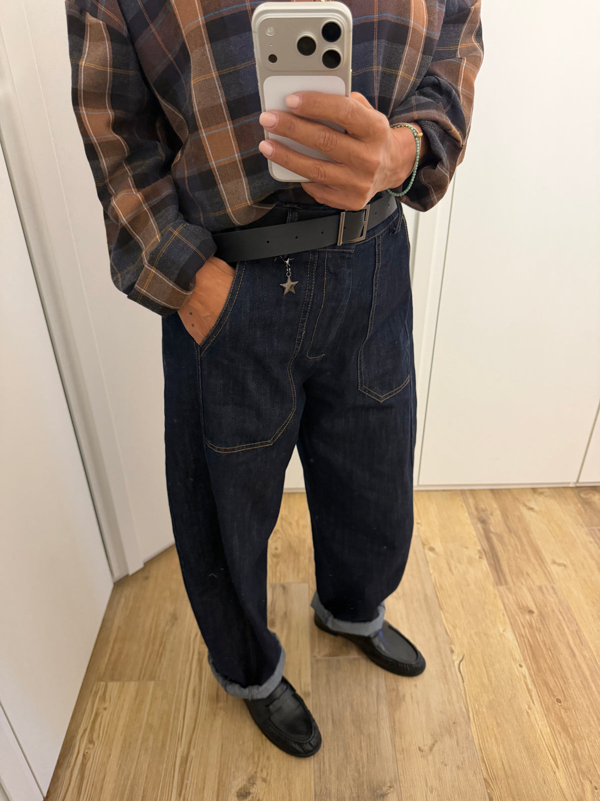Jeans stellina ovetto