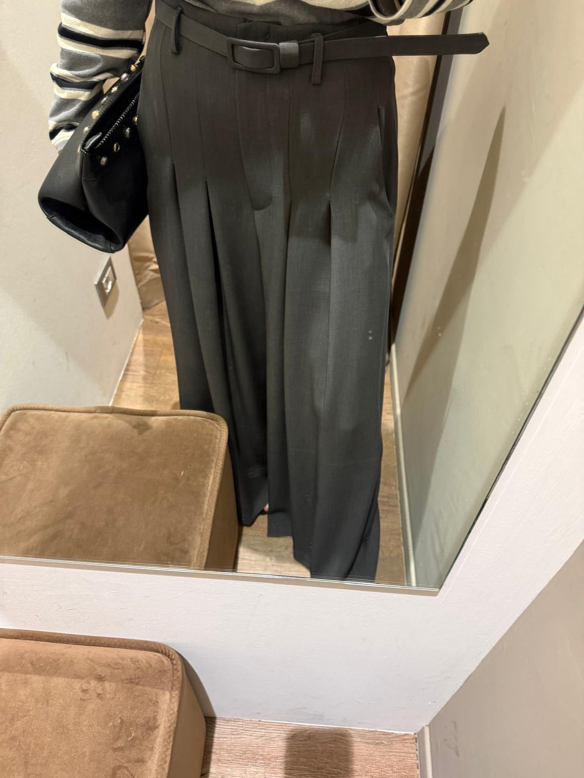 Pantalone Sartoriale Palazzo con Cintura